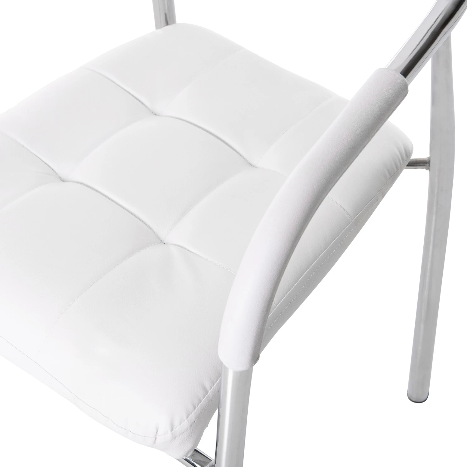 Karrige për zyre konferencash QUANDA FH1018.02, e bardhë