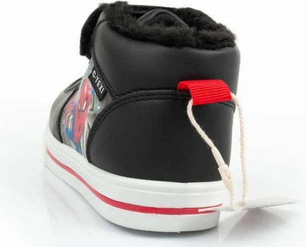 Çizme për fëmijë Inny, të zeza dhe të kuqe