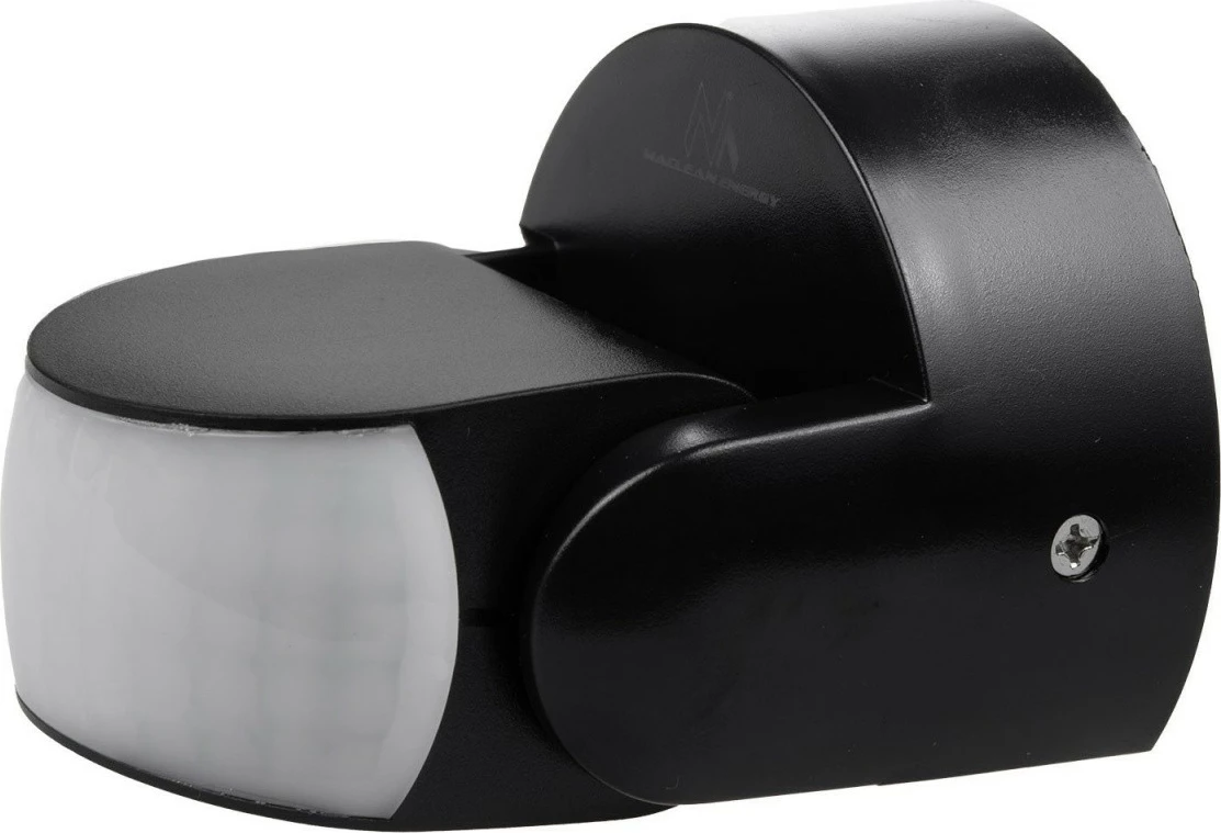 Sensor lëvizjeje PIR, Maclean, MCE468B, IP65 12 m 220-240V 600/1200W, e zezë