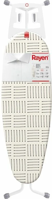 Dërrasë hekurosjeje Rayen 613702 120 x 40 cm, e bardhë