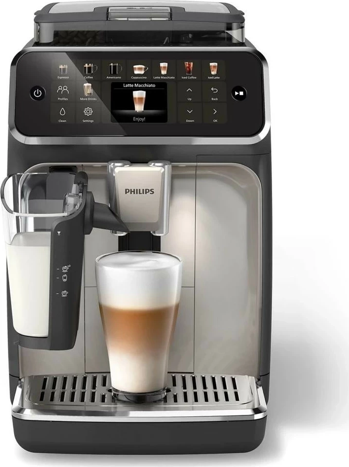 Aparat kafeje Philips 5500 series EP5547/90, automatik, mulli qeramike, ngjyrë e zezë