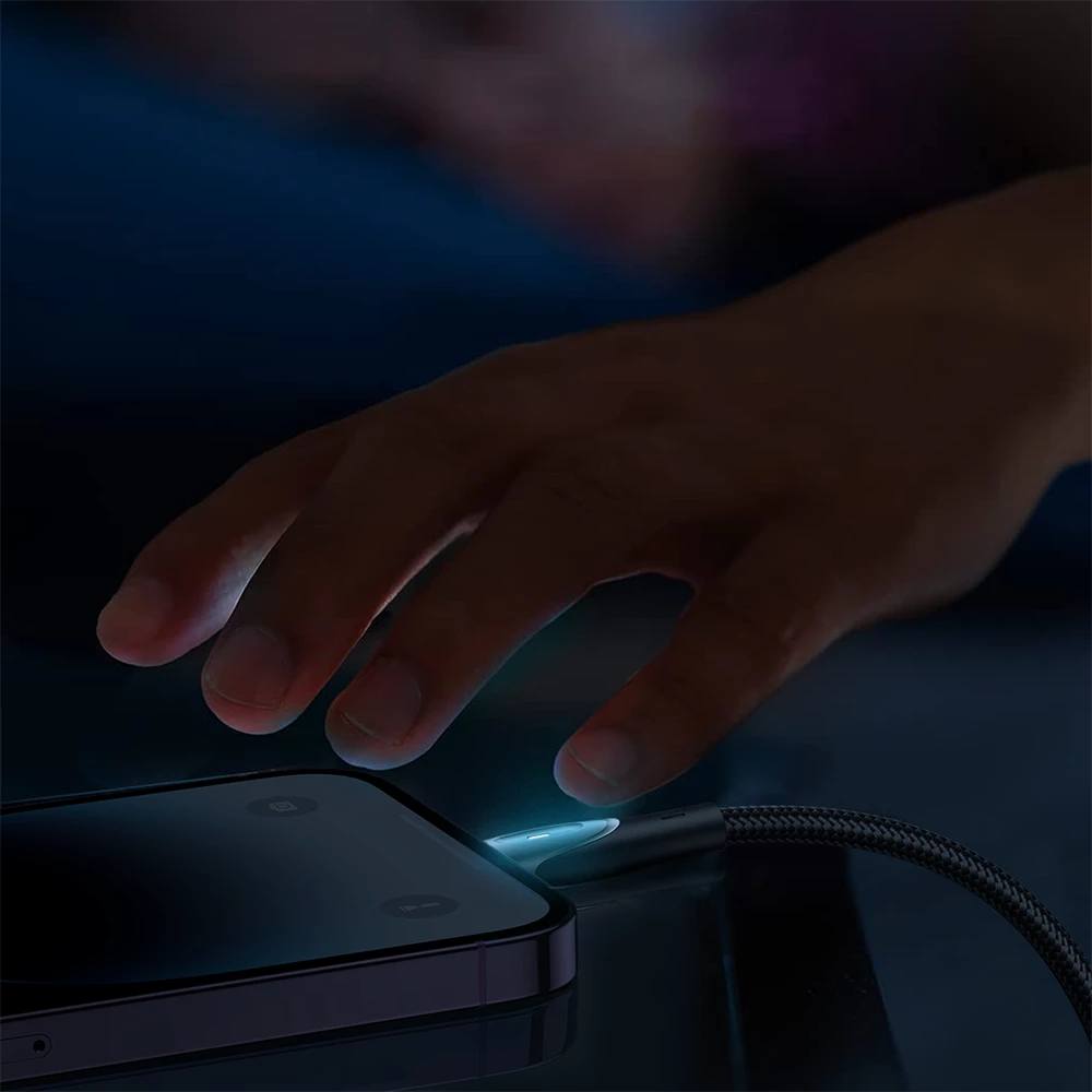 Kabllo Joyroom Star-Light Series SA27-CL3, USB-C në Lightning, 1.2m, 30W, e zezë