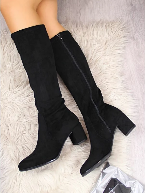 Çizme me take të larta LEONE Sergio Leone, të zeza