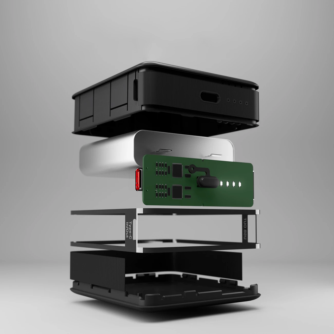 Powerbank SBS TEBB10000HDPD20K, 10000 mAh, me Power Delivery, e zezë