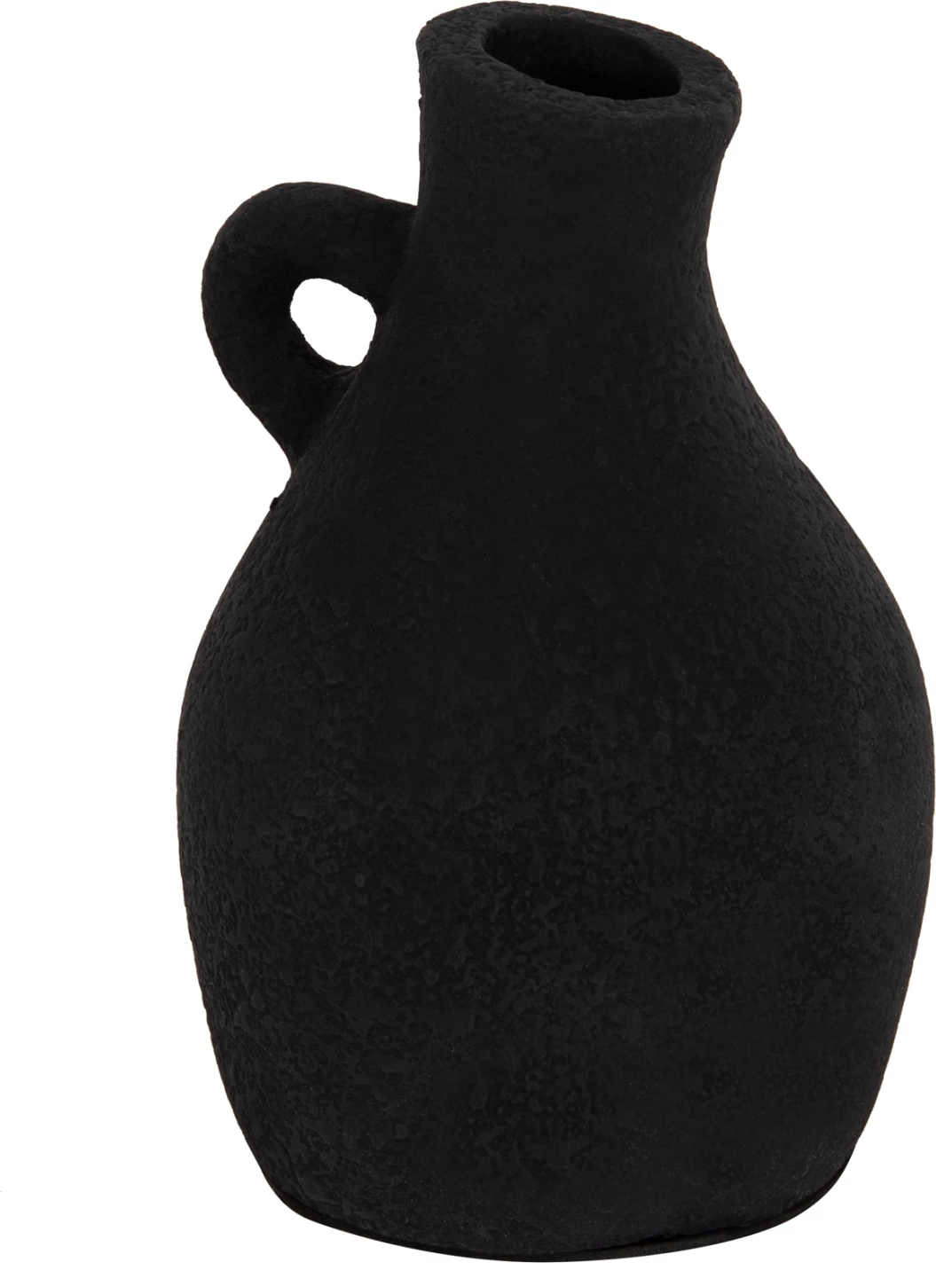 Vazo dekorative tavoline DECANT, terrakotë e zezë, FH4667.01L, 14x21cm