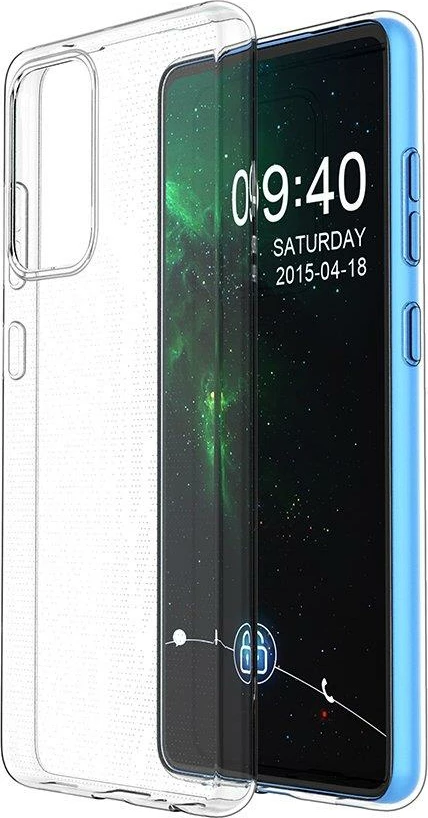 Mbështjellës Hurtel Ultra Clear 0.5mm për Vivo X60 Pro, Transparent