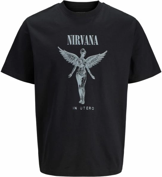 Maicë për meshkuj Jack&Jones, e zezë