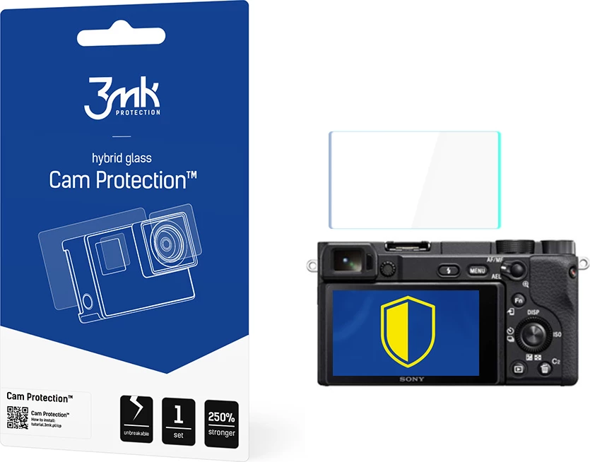 Xham mbrojtës hibrid për kamerë 3mk Protection Cam Protection për Sony A6400