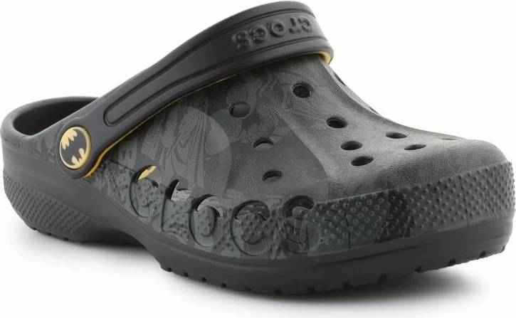 Kroksa për fëmijë Crocs Batman, të zeza