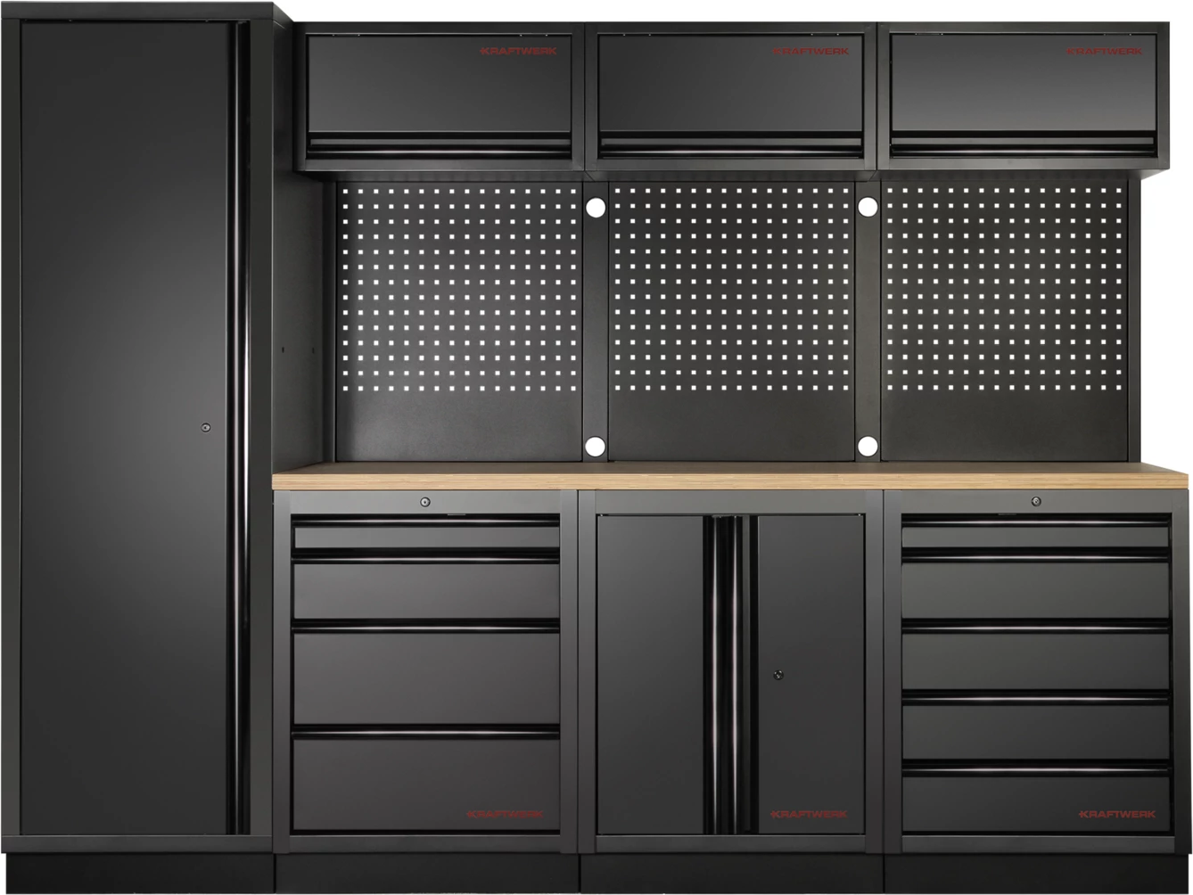 Dollapi i Ruajtjes KRAFTWERK MOBILIO me 4 Elemente - EDICIONI BLACK 