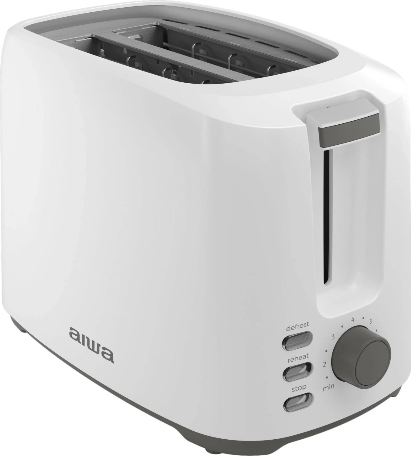 Toster Aiwa ABT700 Asatan, 2 feta, 7 nivele, bardhë