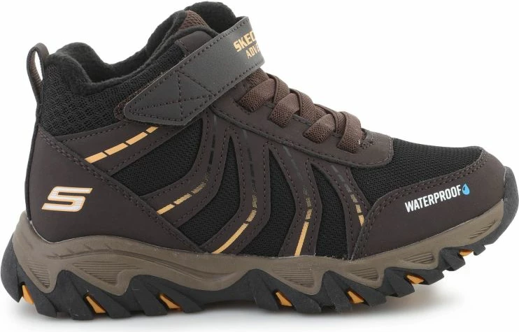 Atlete për fëmijë Skechers, të zeza/kafe