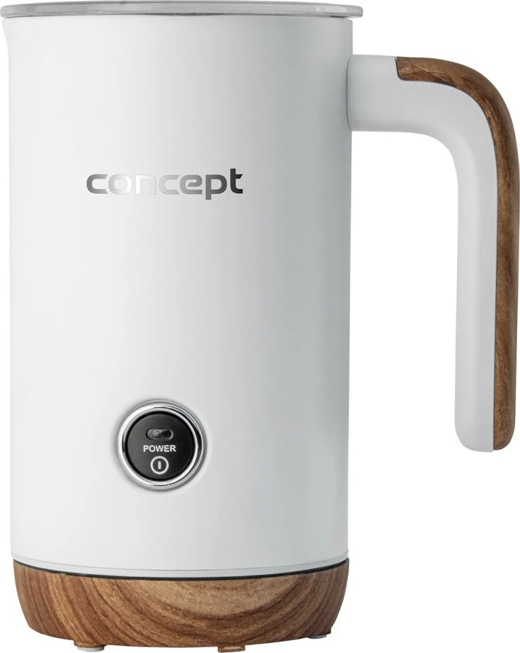 Spumatore qumështi Concept NM4100 NORDIC, 240 ml, Bardhë/Dru