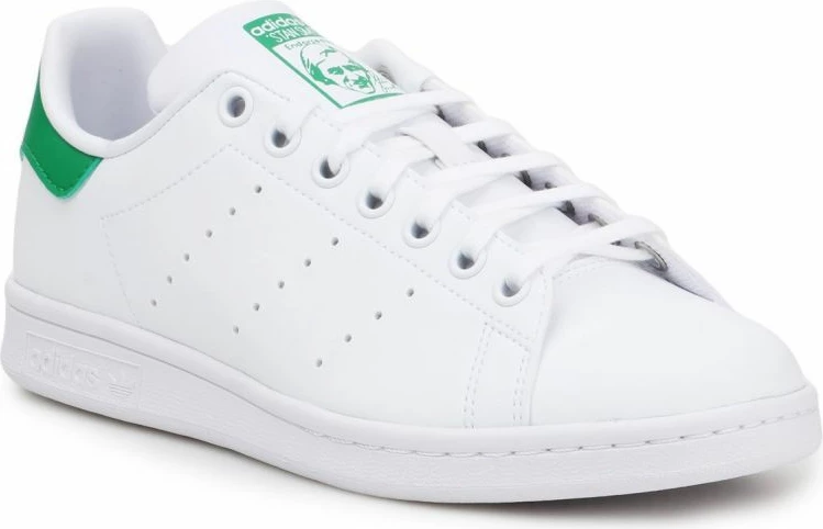 Atlete për femra dhe fëmijë adidas Stan Smith Jr, të bardha