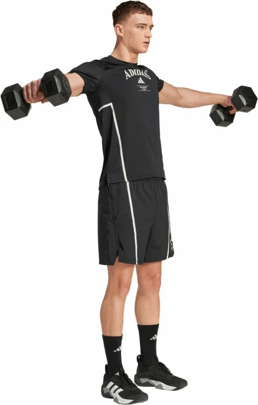 Maicë për meshkuj adidas, e zezë