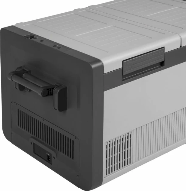 Frigorifer portativ me kompresor BRUNNER Polarys Criomaster HPI 73 73L Dual Zone 12/24V DC & 230V AC gri