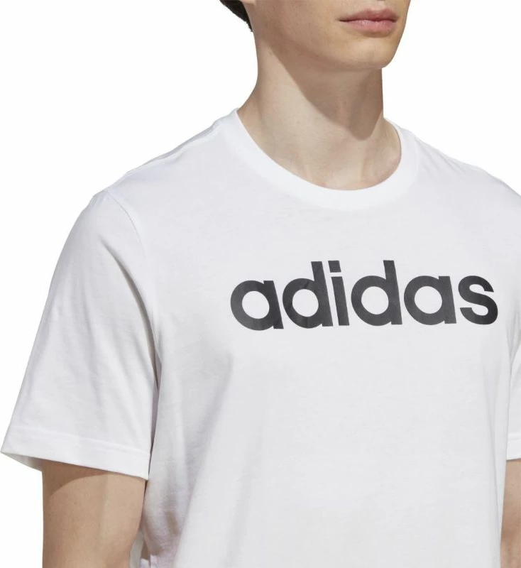 Maicë adidas për meshkuj, e bardhë