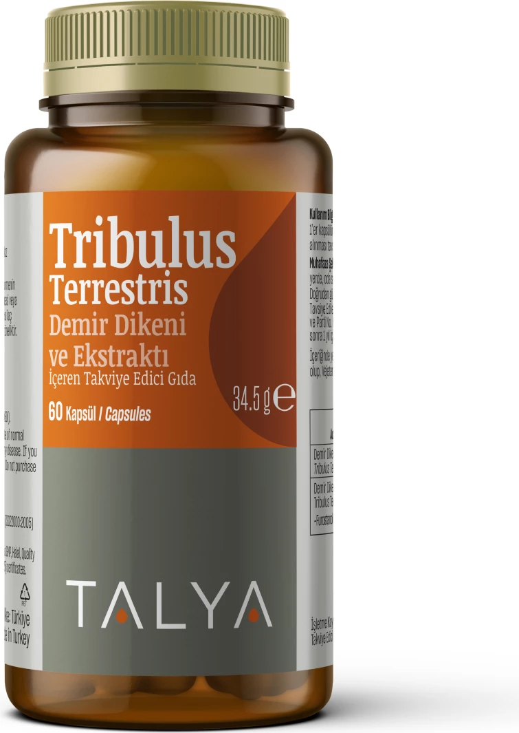 Tribulus Terrestris 1350 mg, 60 kapsula