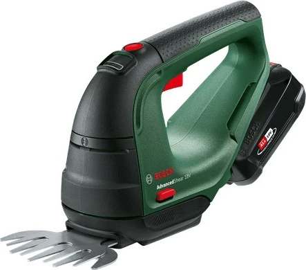 Prerës shkurresh Bosch AdvancedShear 18V-10, 18V, 2Ah, 10cm, zi/gjelbër