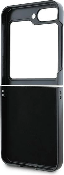 Mbështjellës DKNY për Samsung Galaxy Z Flip 6, model Checkered Pattern Printed Stripes, Rozë