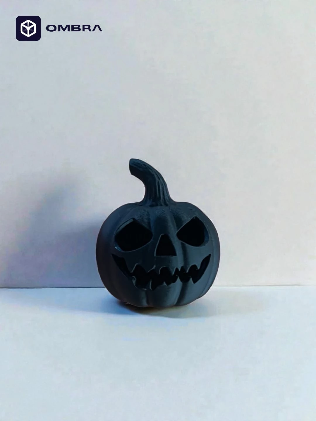 Dekor për Halloween në stil Kungull "Pumpking Small"- e zezë