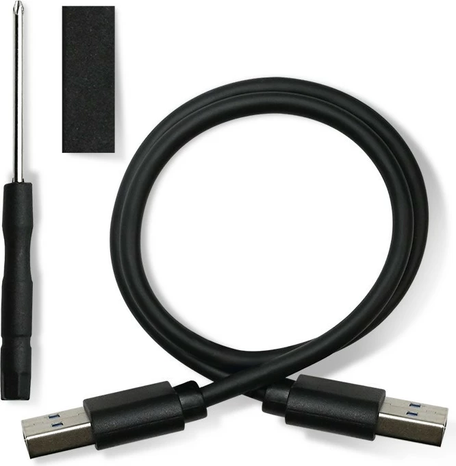 Kasë Qoltec 2.5" SATA3, USB 3.0, Model 51859, Kaltër