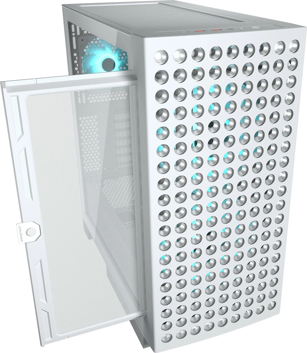 Kasë Cougar Airface ECO midi, ARGB, e bardhë