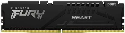 RAM Memorje Kingston Fury Beast DDR5, 128GB (4x32GB), 5600MHz, CL40, E zezë