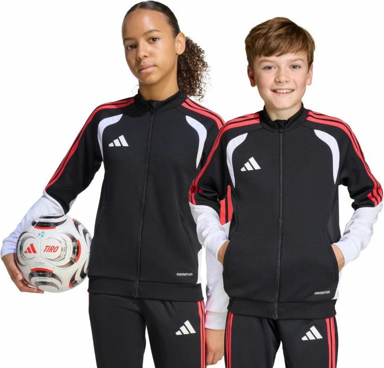 Duks për fëmijë adidas, zi, bardhë, kuqe