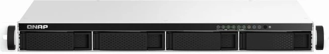 Server NAS QNAP TS-464eU-8G, 8GB RAM, 1U rack, 4-bay, 2x 2.5GbE, HDMI 4K, i zi
