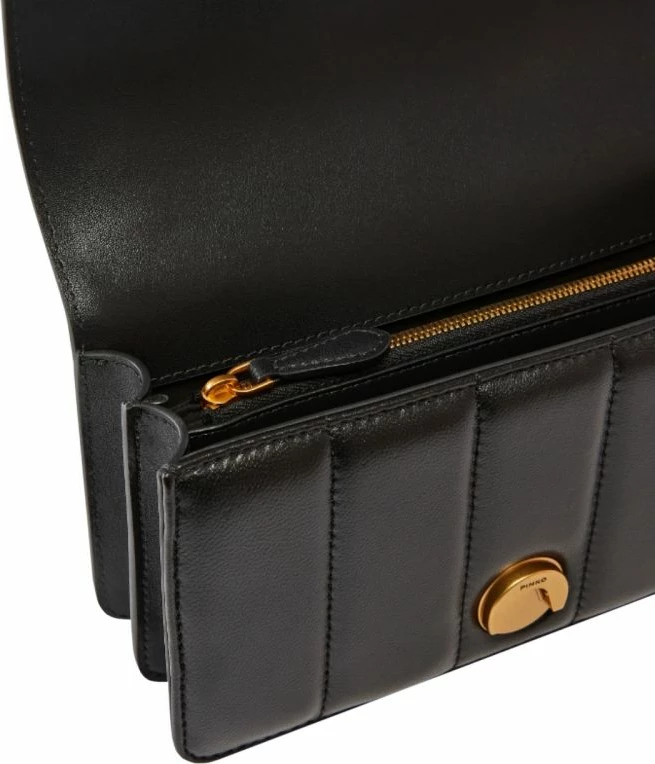 Çantë krahu Pinko Love One Mini, e zezë