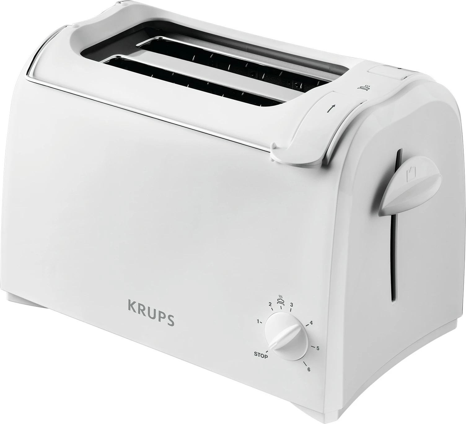 Toaster Krups Proaroma KH151110, 2 feta, 850W, i bardhë