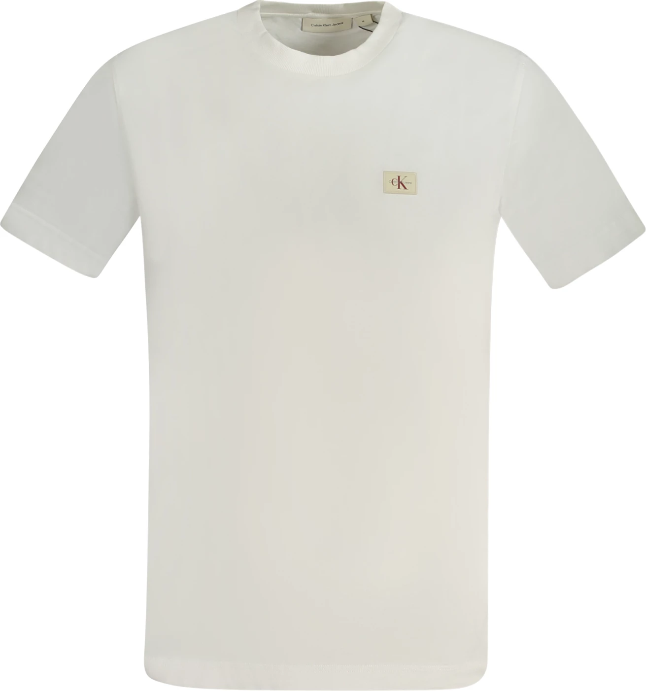 Maicë për meshkuj Calvin Klein, e bardhë