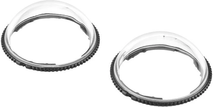 Kapak lenteje Puluz PU989T për Insta360 X4, set prej 2 copë, transparent