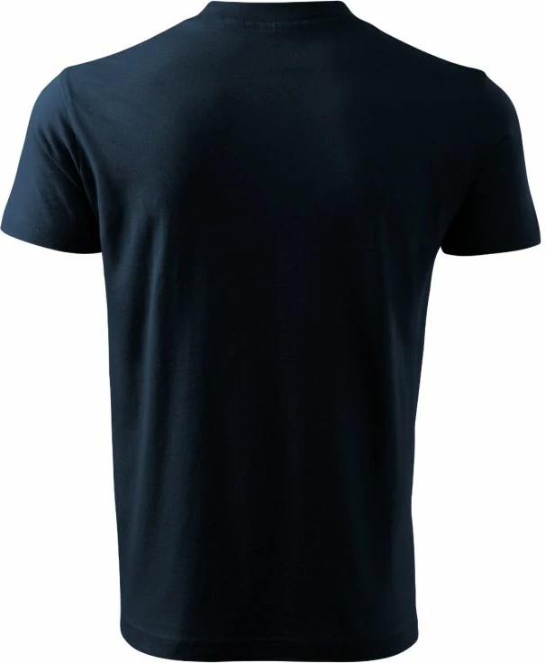 Maicë Malfini me qafë V për meshkuj, blu marine