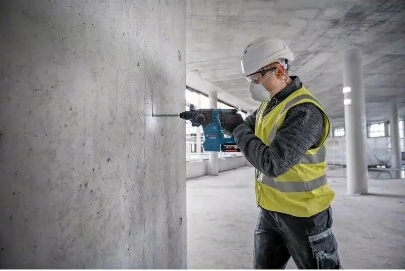 Çekiç elektrik Bosch GBH 18V-24 C, SDS Plus, brushless, 18V, zi/blu