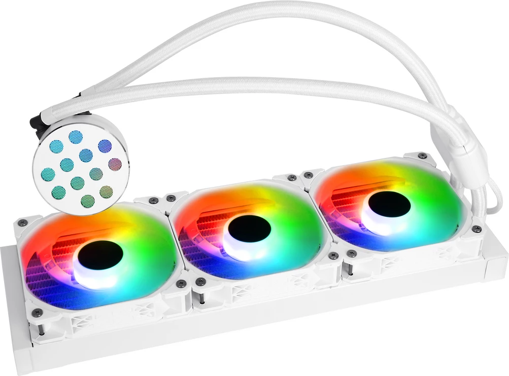 Ventilator Ftohës Me Ujë Për Kompjuter SAMA CY360mm white (Bardhë)