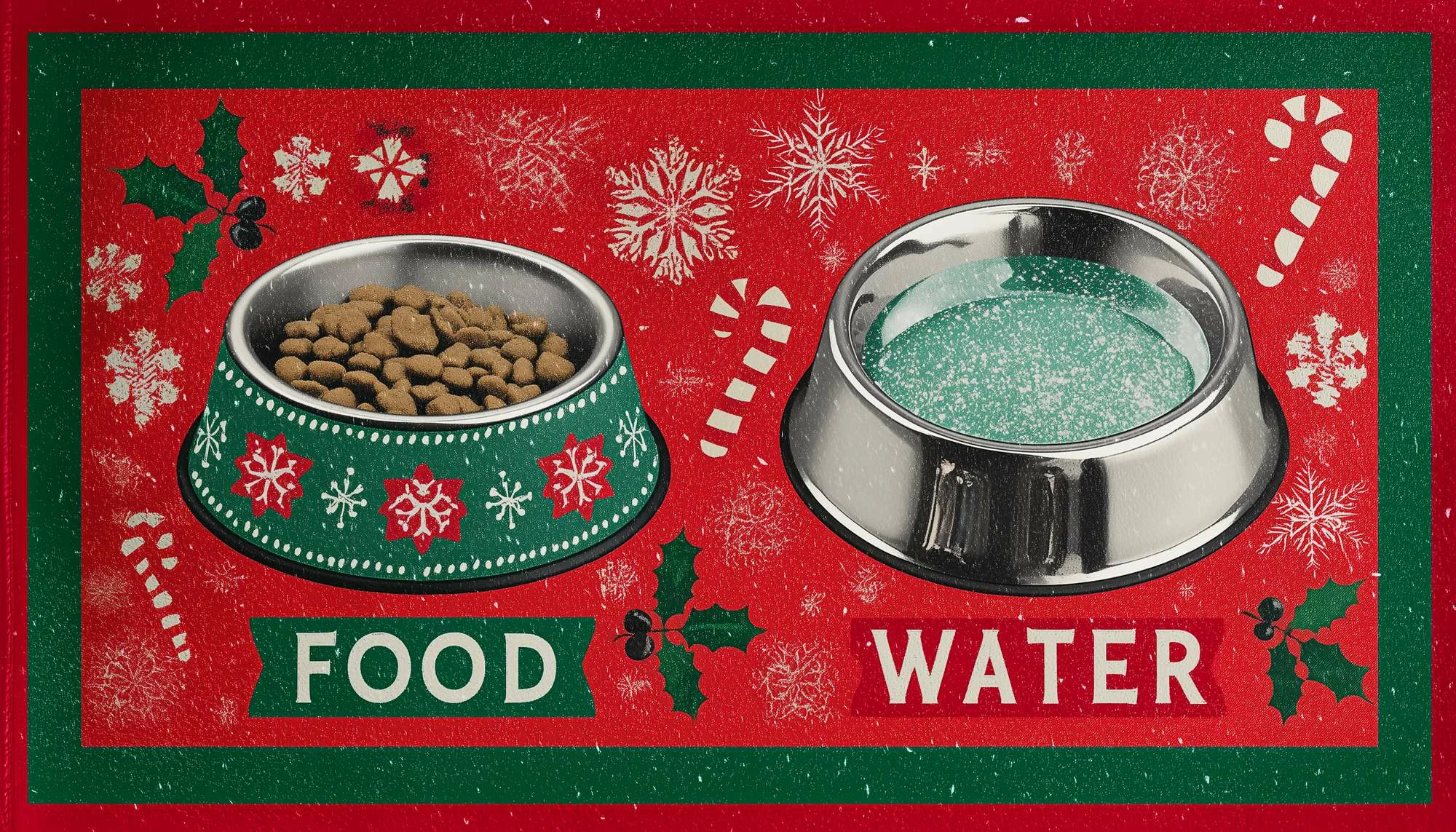 Tapet ushqimi për kafshë, shumëngjyrësh, Paspet5, 40x70cm