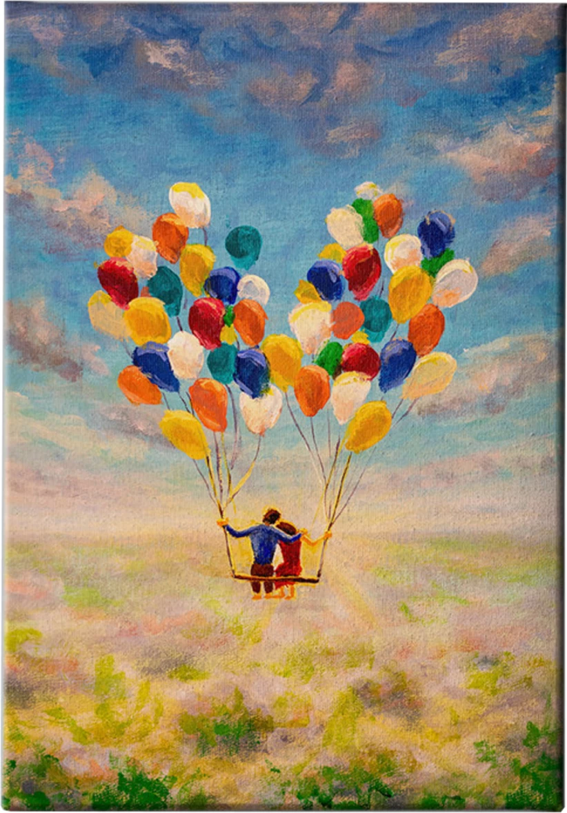 Pikturë muri GOBI FH4761, kanavacë e printuar, 50x3x70cm