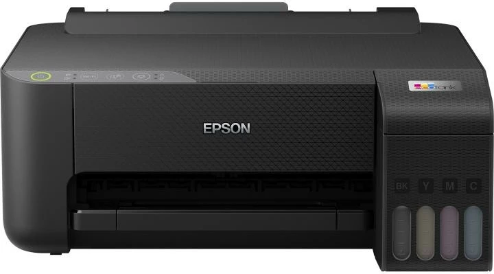 Printer, Epson EcoTank ET-1810 ET1810, A4, inkjet 300 dpi, 10-11 ppm, Wi‑Fi, e zezë