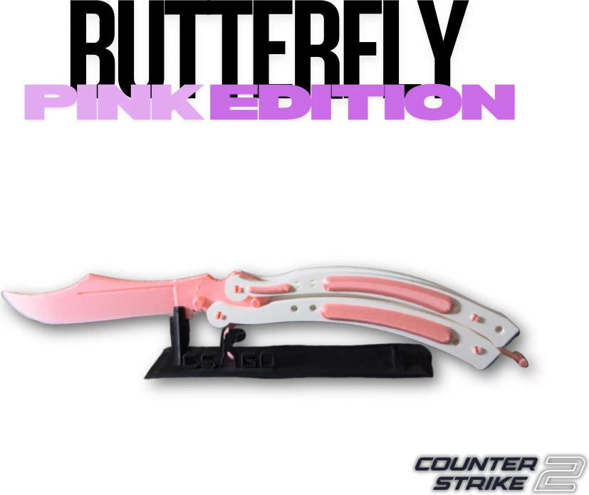 Thikë CS2/CS:GO - Butterfly Pink Edition