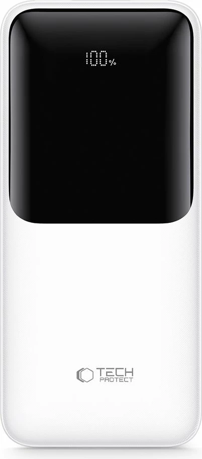Powerbank Tech-Protect PB02 20000mAh 22.5W, Bardhë