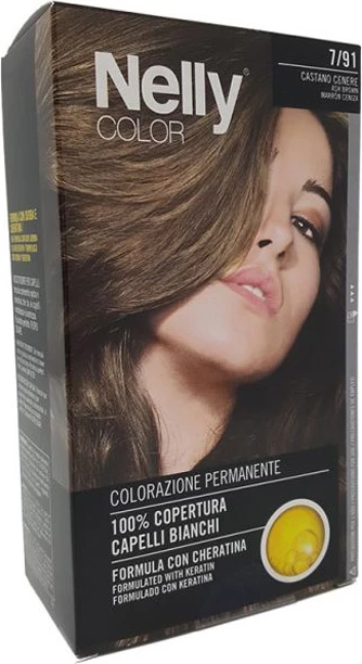 Nelly color hair dye 50+50 ml 7/91