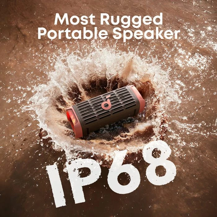 Altoparlant portativ Bluetooth Anker Soundcore Boom 3i 50W IP68 16 orë, kafe