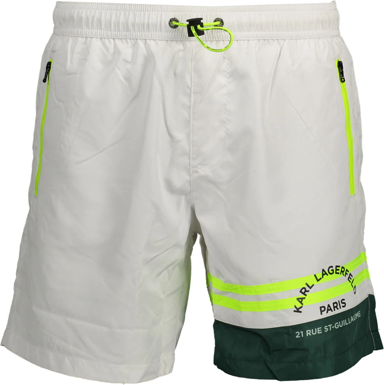 Të poshtme noti KARL LAGERFELD BEACHWEAR meshkuj, të bardha
