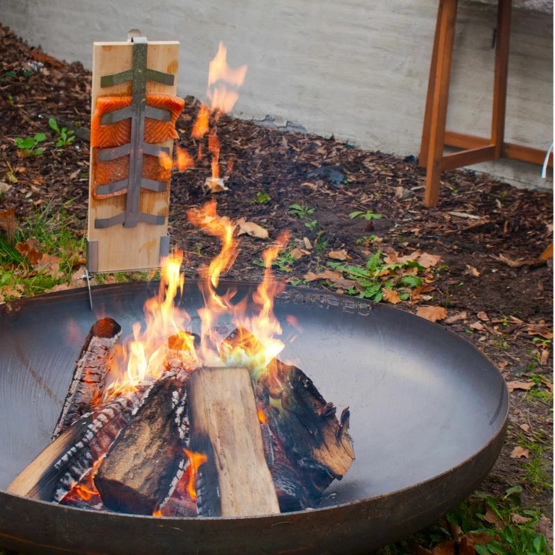 Dërrasë për grill Bonfeu, ngjyrë kafe