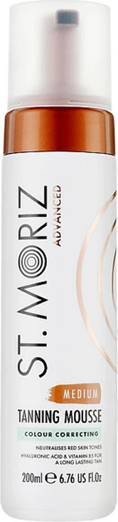 St.Moriz Advanced Pro Colour Correcting Mousse Medium