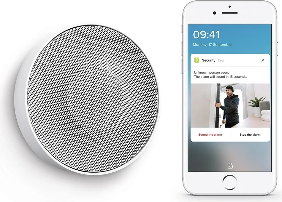 Alarm Netatmo NA-NIS01, i bardhë