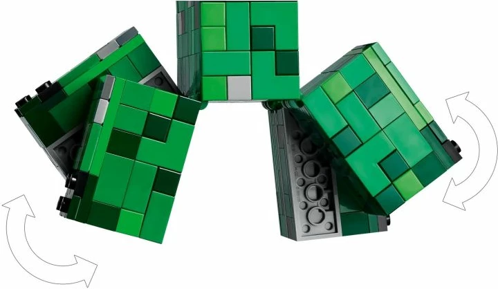 Helmetë Lego Minecraft Creeper, fëmijë