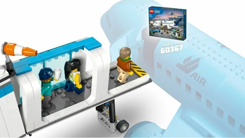 Set lodrash LEGO City aeroport për fëmijë